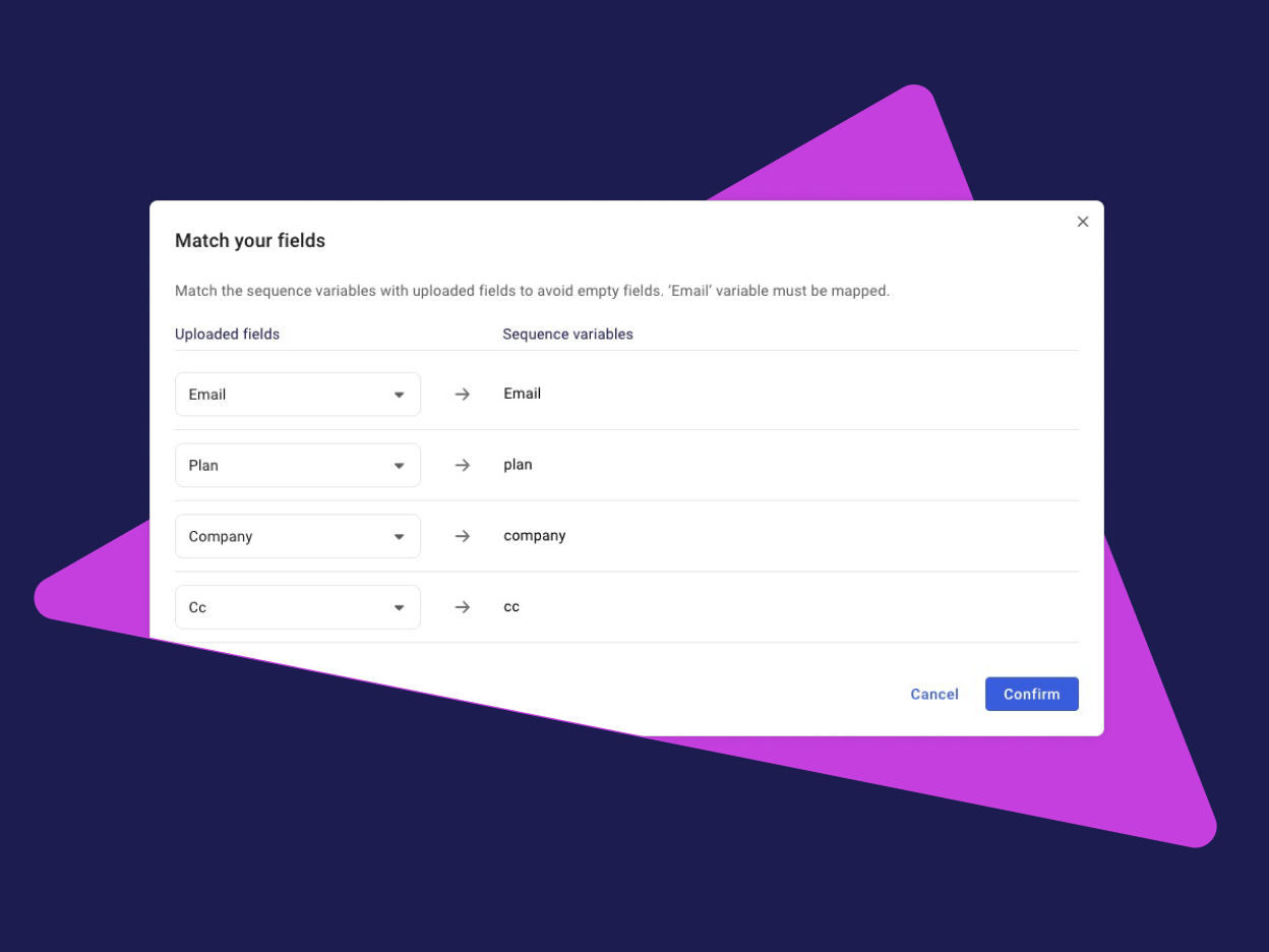 Personalize Sequences Faster with Variable Mapping | Mixmax