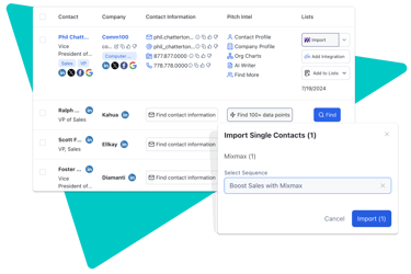 NEW Mixmax and Seamless.AI Integration Lets You Find & Engage the Right Buyers at the Right Time